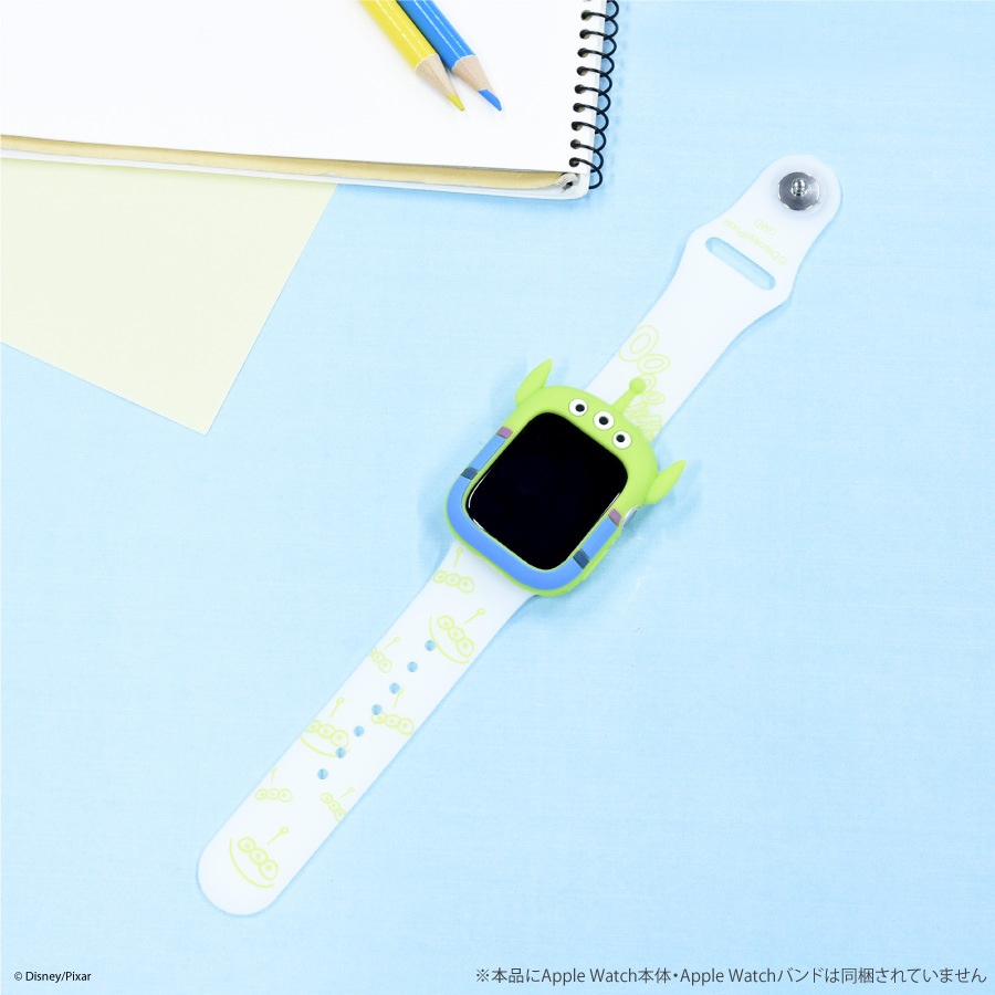 ディズニーキャラクター、ピクサーキャラクター ／ Apple Watch 41/40mm 対応 シリコンケース