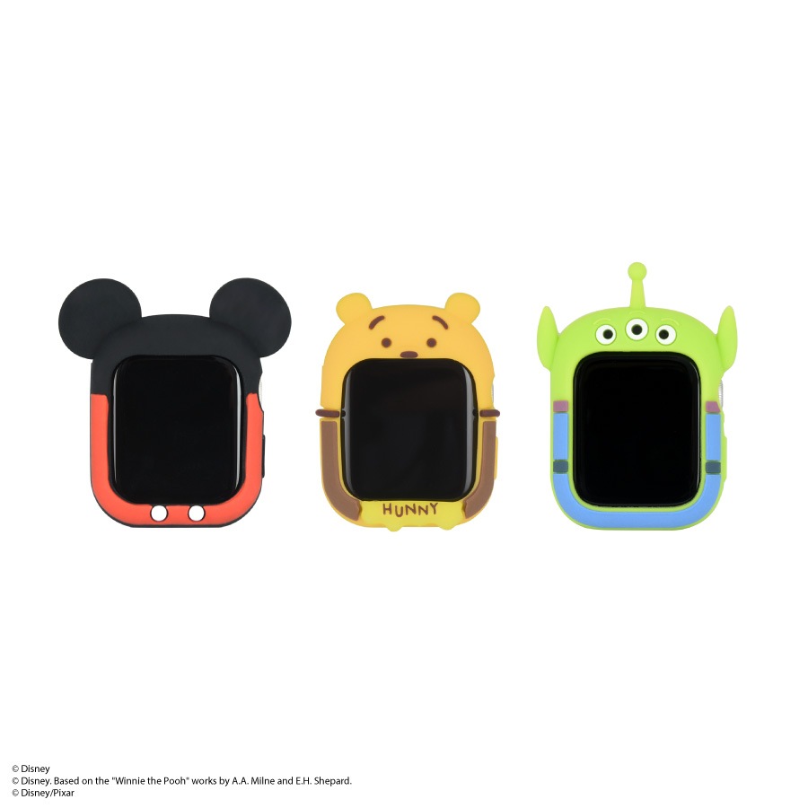 ディズニーキャラクター、ピクサーキャラクター ／ Apple Watch 41/40mm 対応 シリコンケース