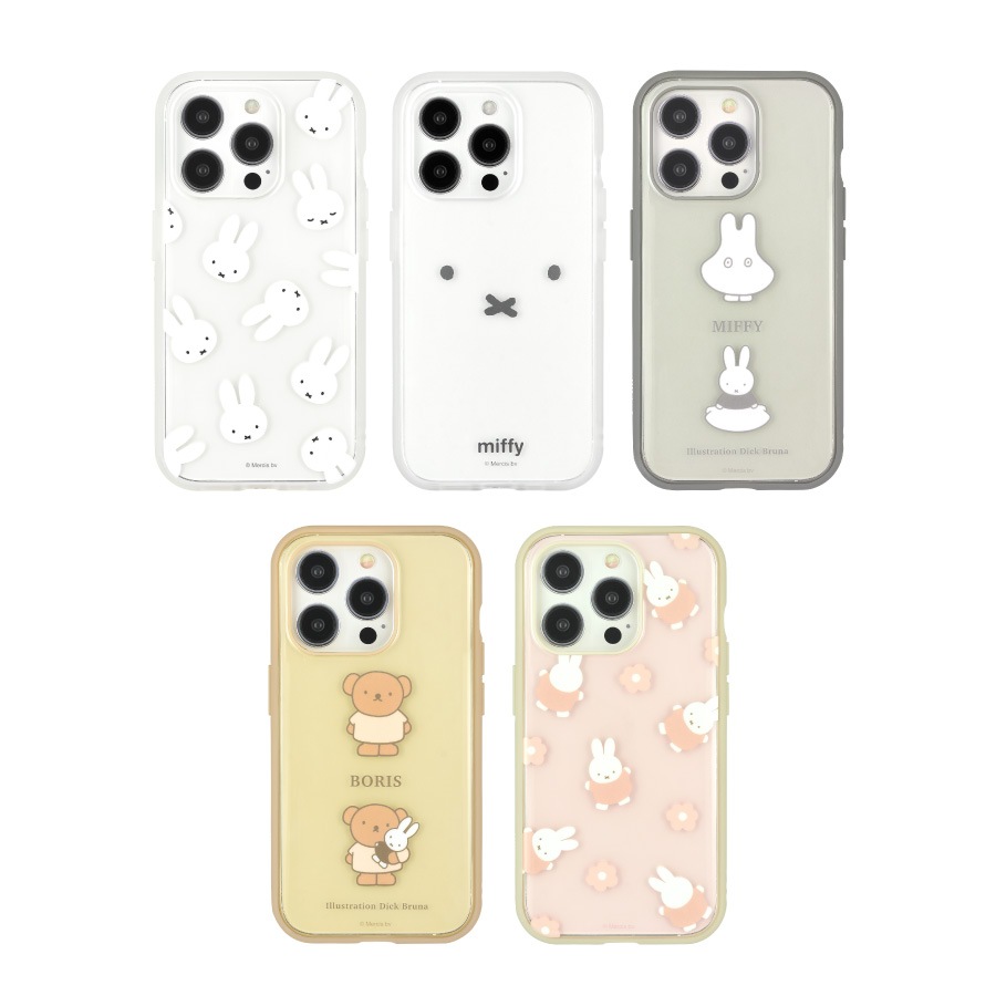 ミッフィー IIIIfit Clear iPhone15 Pro 対応 ケース | ま行