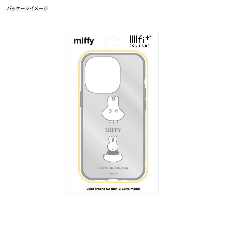 ミッフィー IIIIfit Clear iPhone15 Pro 対応 ケース | ま行