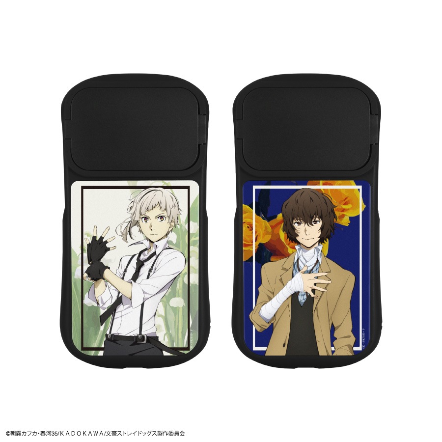 文豪ストレイドッグス iPhone15 / 15 Pro / 14 / 14 Pro / 13 / 13 Pro / 12 / 12Pro 対応 ハイブリッドガラスケース