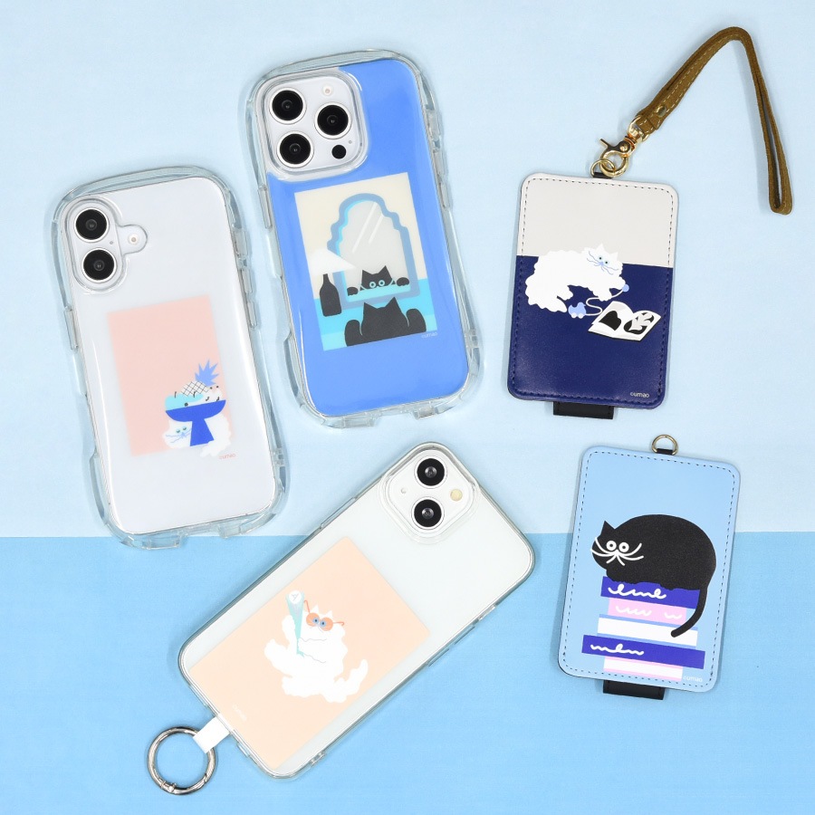 umao iPhone16 Pro 対応 クリスタルクリアケース