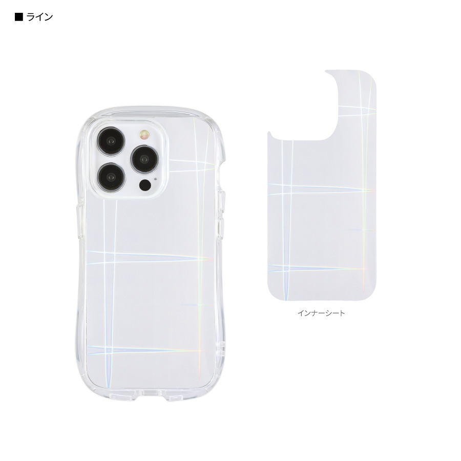iPhone 15 Pro 対応 クリスタルクリアケース