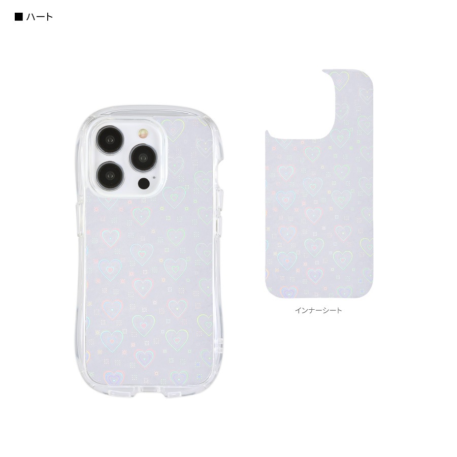 iPhone 15 Pro 対応 クリスタルクリアケース