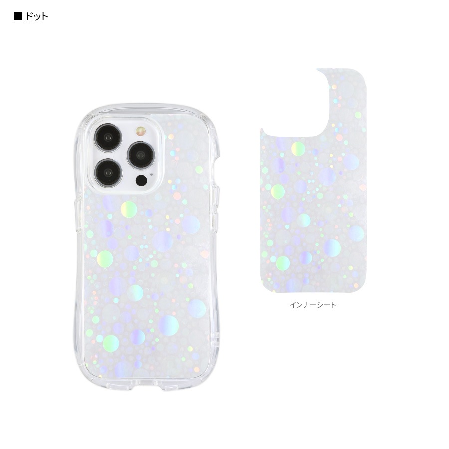 iPhone 15 Pro 対応 クリスタルクリアケース