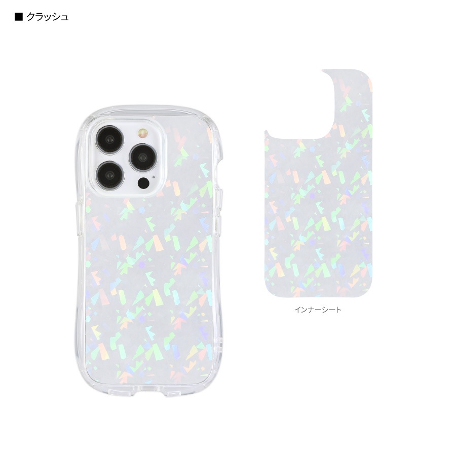 iPhone 15 Pro 対応 クリスタルクリアケース