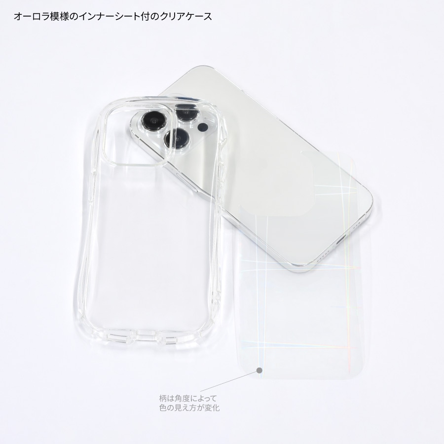 iPhone 15 Pro 対応 クリスタルクリアケース
