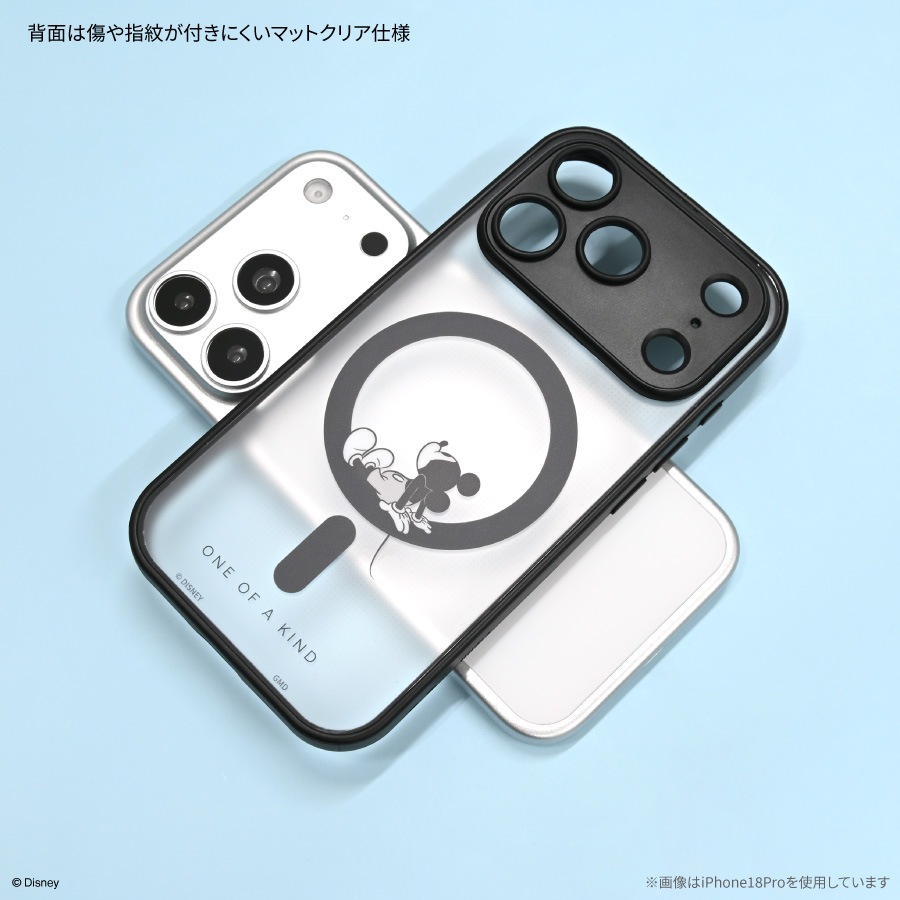 ディズニーキャラクター ／ IIIIfit プランプフレーム iPhone18 Pro Max / 17 Pro Max MagSafe 対応 ケース 