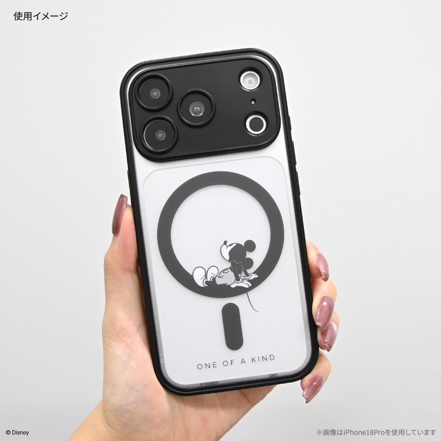 ディズニーキャラクター ／ IIIIfit プランプフレーム iPhone18 Pro Max / 17 Pro Max MagSafe 対応 ケース 