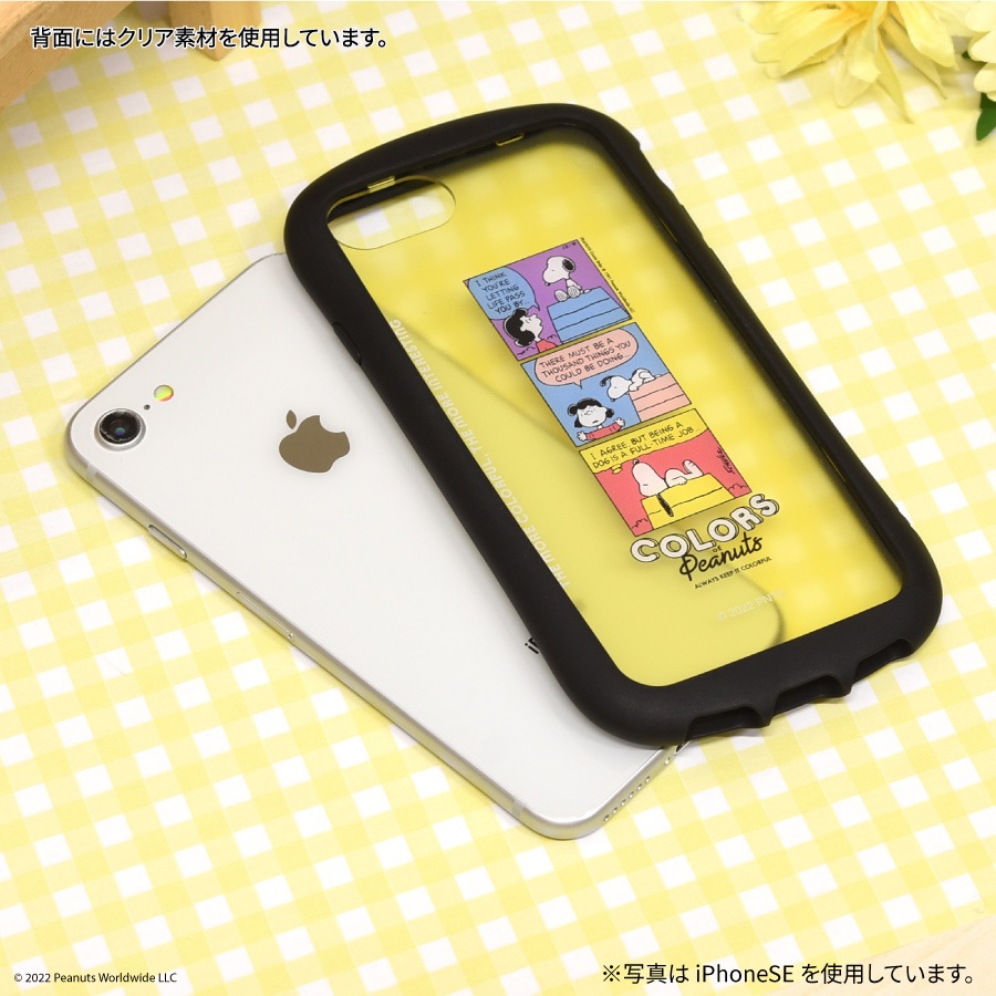 ピーナッツ　iPhone13 Pro対応 ハイブリッドクリアケース