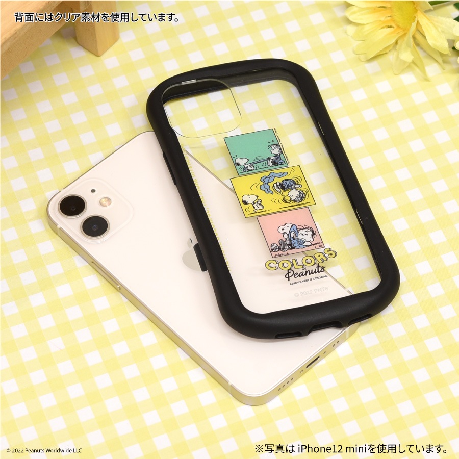 ピーナッツ　iPhone13 Pro対応 ハイブリッドクリアケース