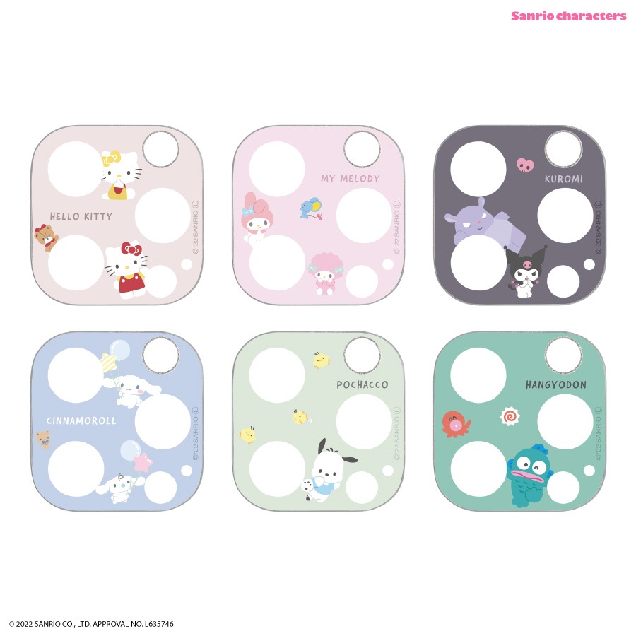 サンリオキャラクターズ iPhone14 Pro / 14 Pro Max 対応 カメラカバー