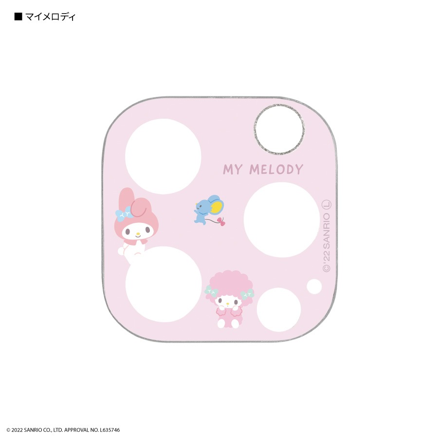 サンリオキャラクターズ iPhone14 Pro / 14 Pro Max 対応 カメラカバー