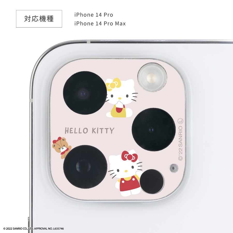 サンリオキャラクターズ iPhone14 Pro / 14 Pro Max 対応 カメラカバー