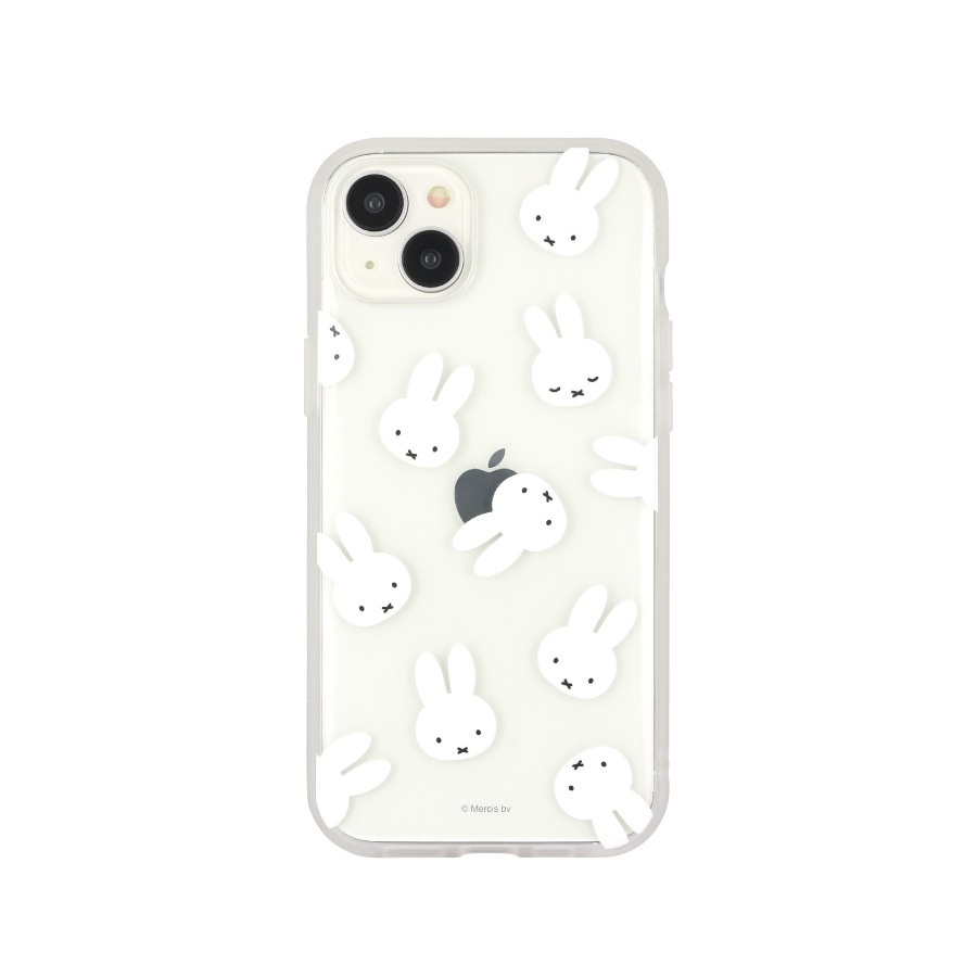 ミッフィー iPhone13・14・15用 スマホケース 5個セット ミッフィー IIIIfit Clear iPhone15 / 14 / 13 対応 ケース | ま行