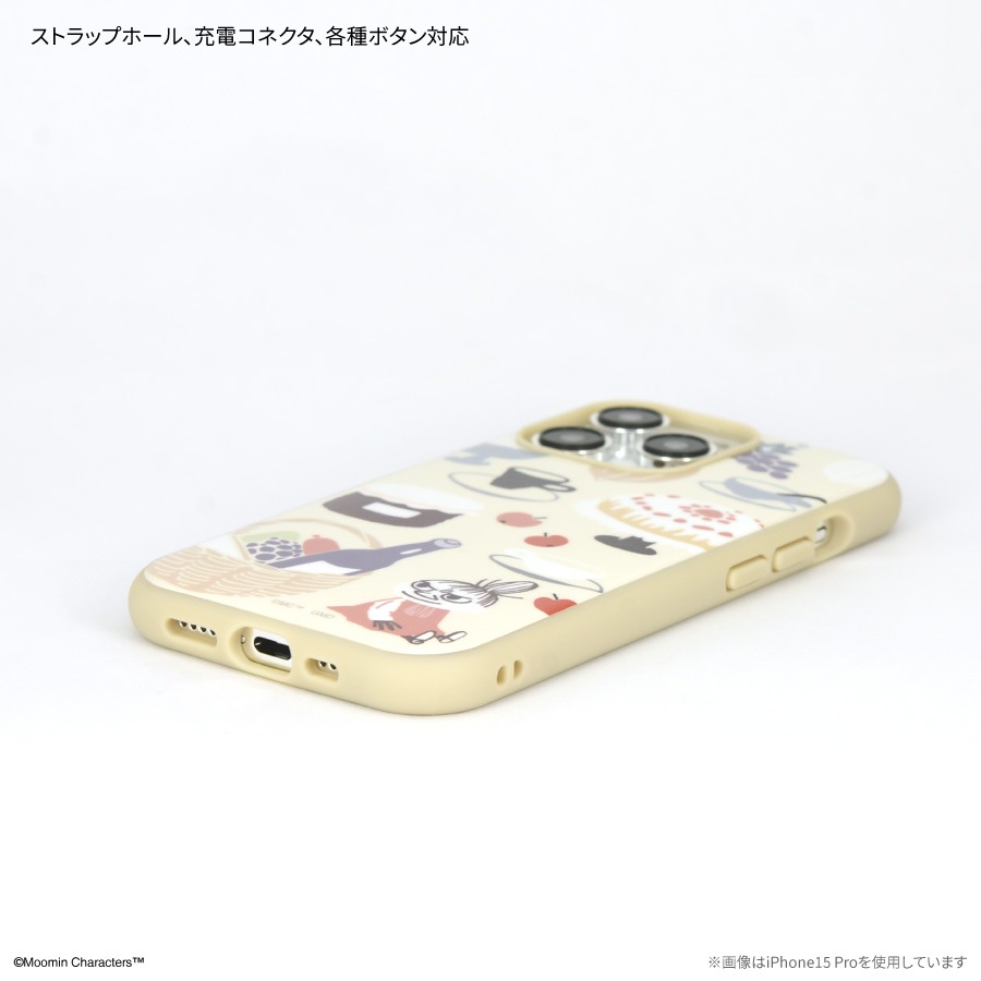 ムーミン IIIIfit iPhone15 Pro Max 対応 ケース