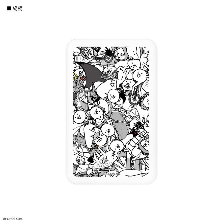 にゃんこ大戦争 MagSafe 対応 ワイヤレス リチウム充電器 5000mAh