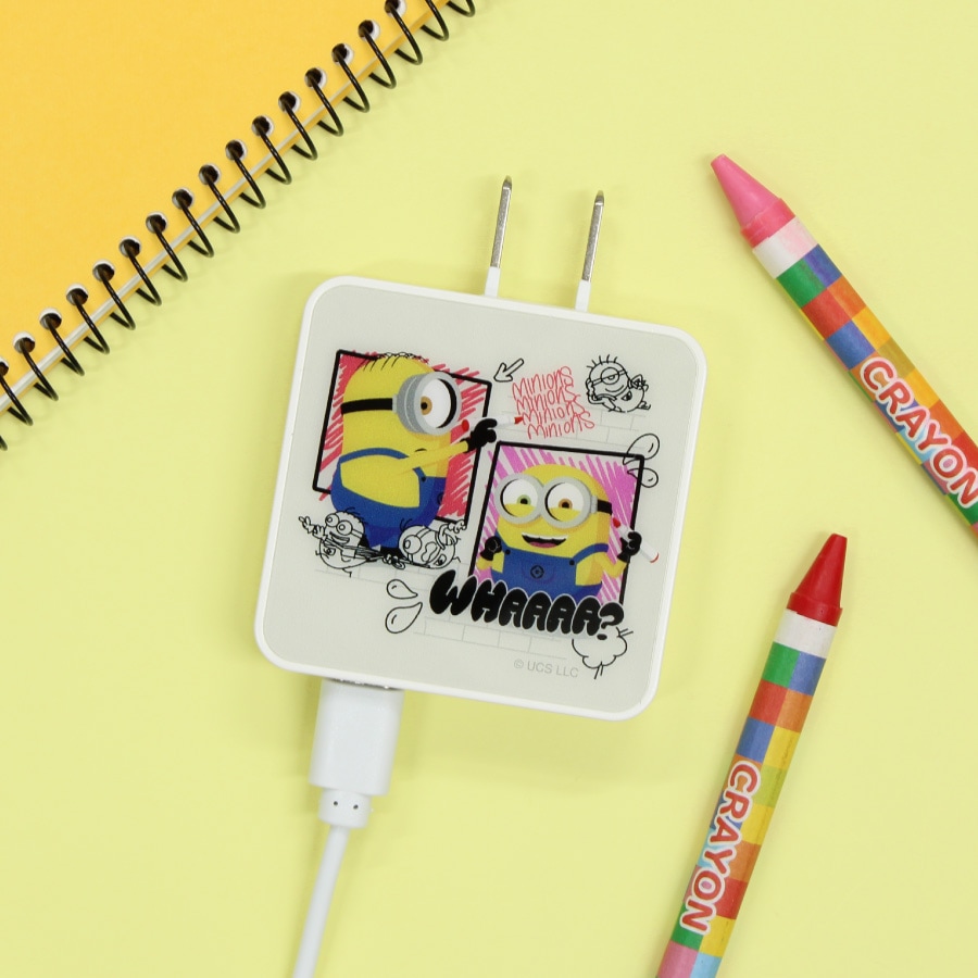 『怪盗グルー／ミニオンズ』シリーズ USB Type-C ACアダプタ