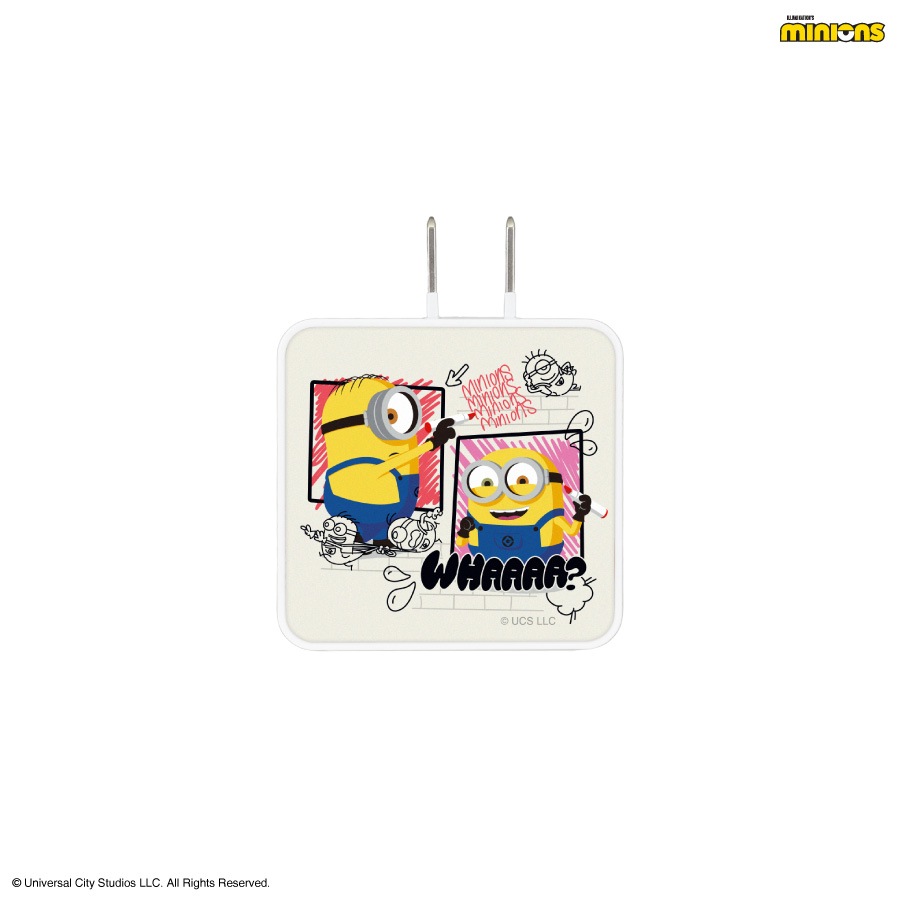 『怪盗グルー／ミニオンズ』シリーズ USB Type-C ACアダプタ