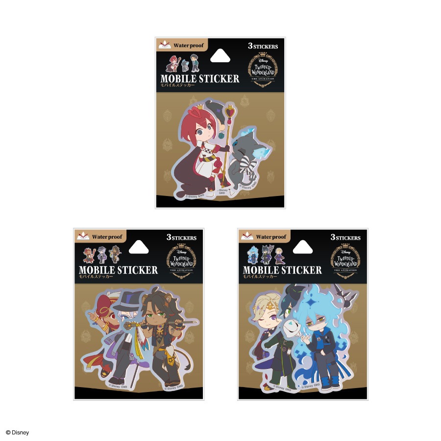 ディズニー ツイステッドワンダーランド モバイルステッカー