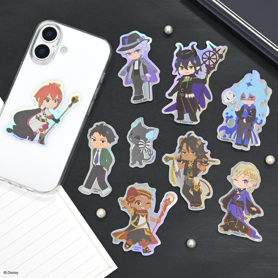 ディズニー ツイステッドワンダーランド モバイルステッカー
