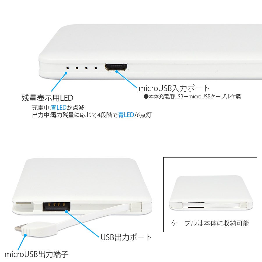 ジュラシック・ワールド　4000mAh リチウムイオンポリマー充電器 2.1A