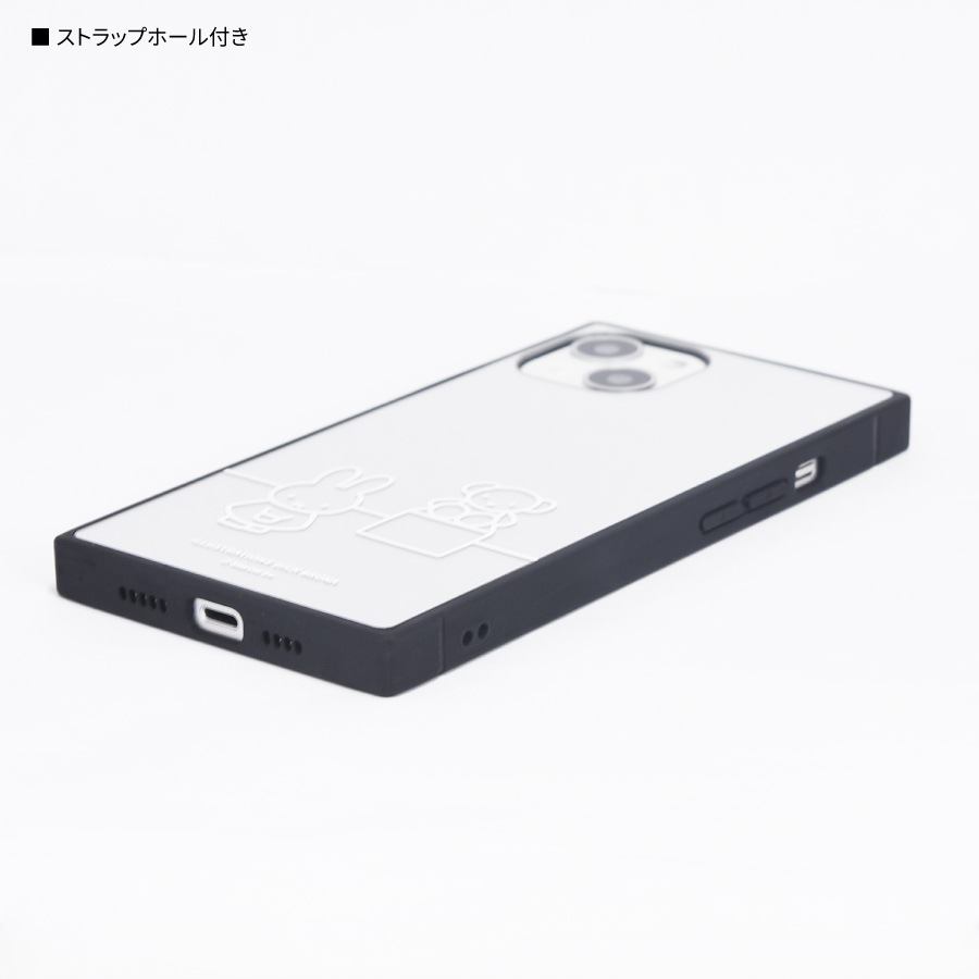 ミッフィー iPhone13対応 スクエアミラーケース | ま行