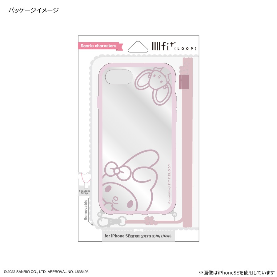 サンリオキャラクターズ IIIIfit Loop iPhone14 Pro / 13 Pro 対応 ケース