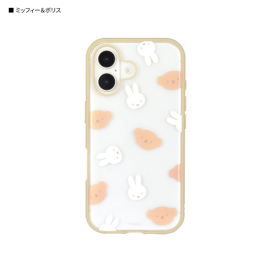 ミッフィー IIIIfit Clear iPhone16 対応 ケース