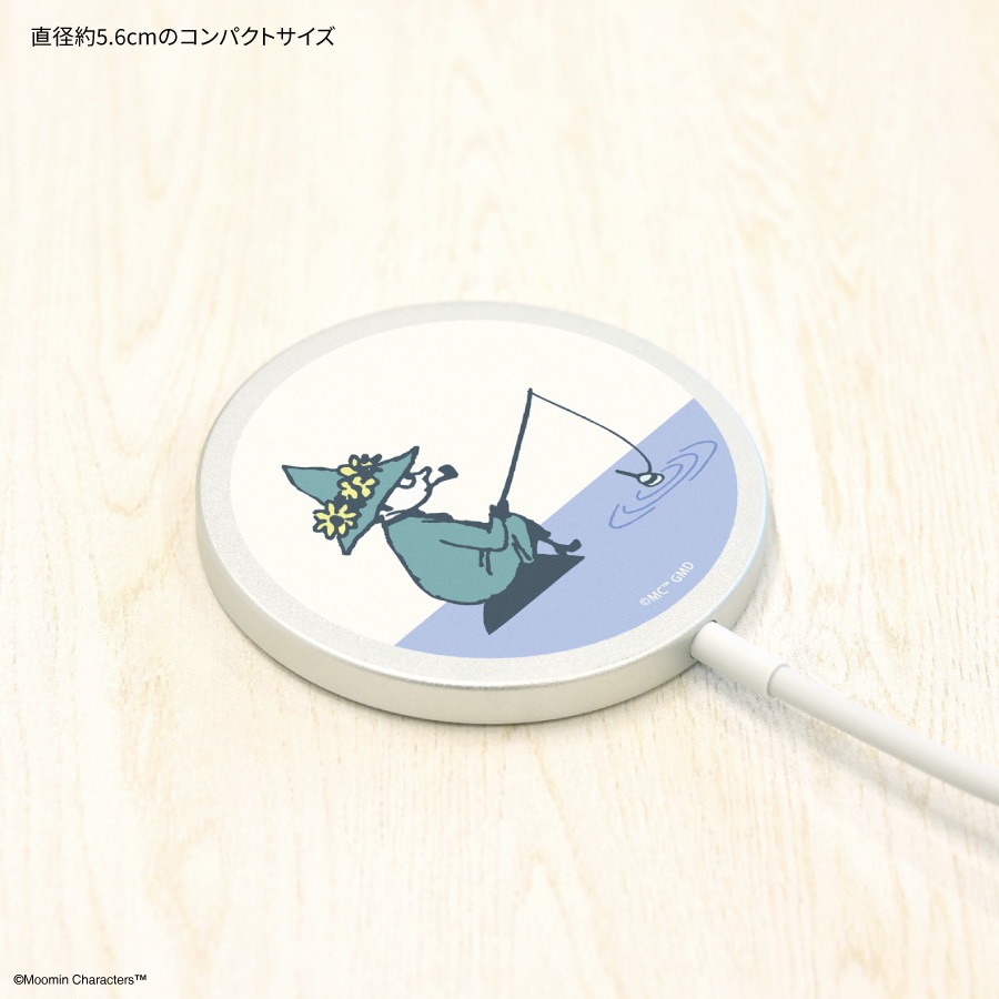 ムーミン MagSafe 対応 ワイヤレスチャージャー