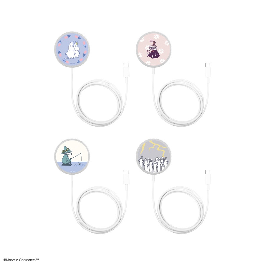 ムーミン MagSafe 対応 ワイヤレスチャージャー