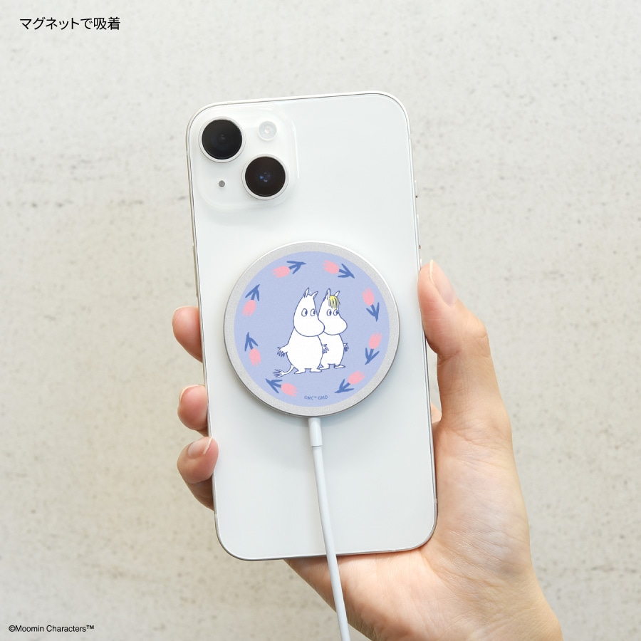 ムーミン MagSafe 対応 ワイヤレスチャージャー