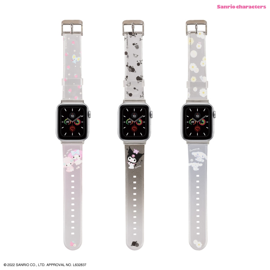 サンリオキャラクターズ Apple Watch 41/40/38mm対応ソフトバンド