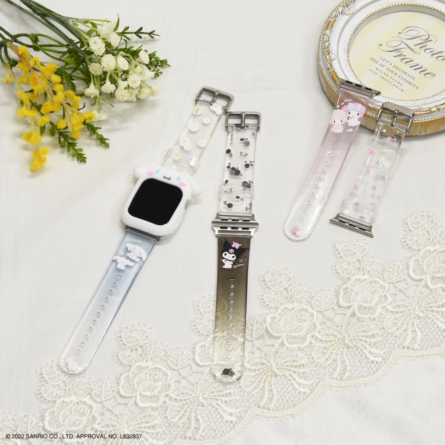 サンリオキャラクターズ Apple Watch 41/40/38mm対応ソフトバンド