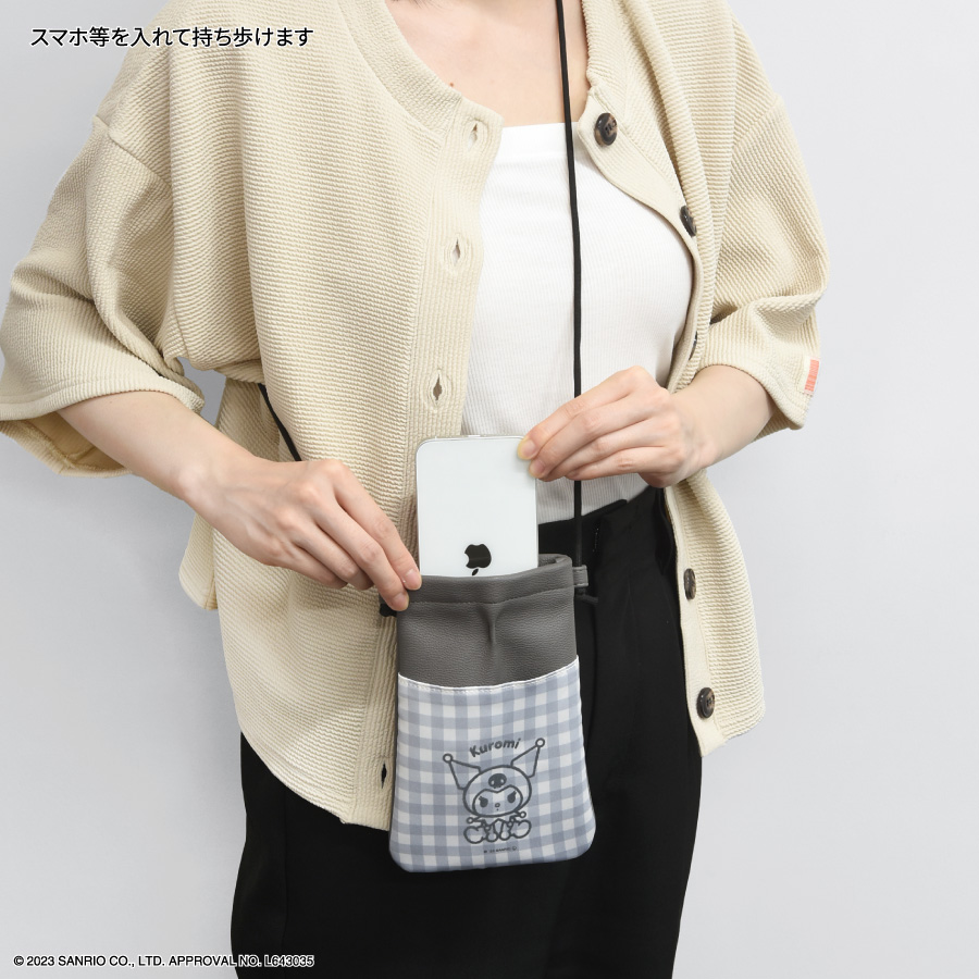 サンリオキャラクターズ IIIIpocket スマートフォンポーチ