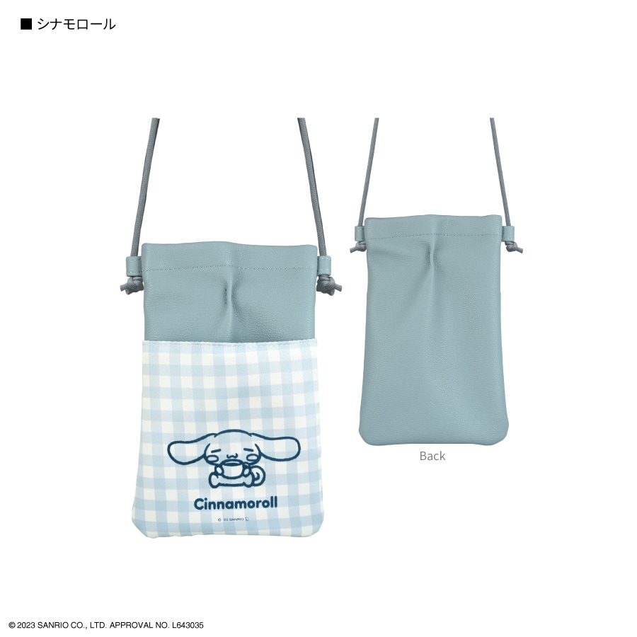 サンリオキャラクターズ IIIIpocket スマートフォンポーチ | さ