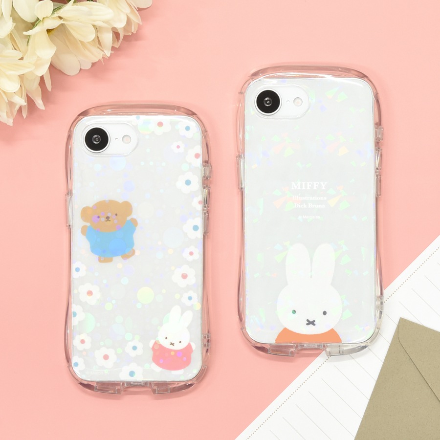 ミッフィー iPhone16e 対応 クリスタルクリアケース