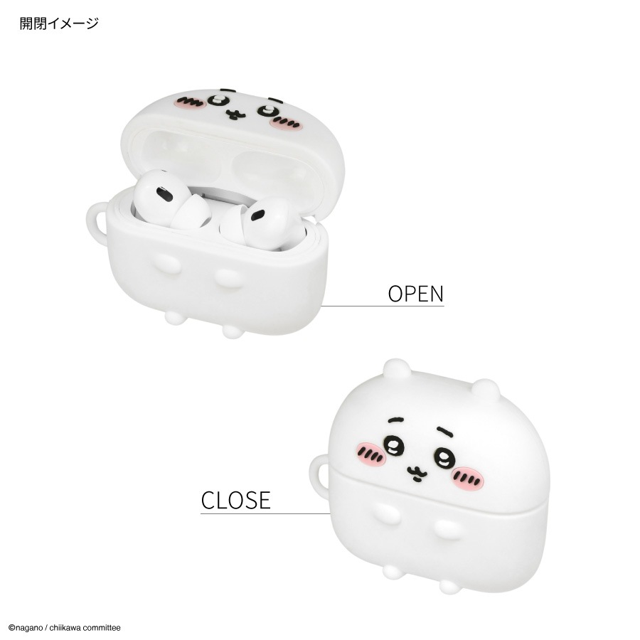 AirPods Pro 本体 ホワイト 充電ケース付き シリコン 部分つきません 10月中旬発売予定 ちいかわ AirPods Pro(第2世代)/AirPods Pro