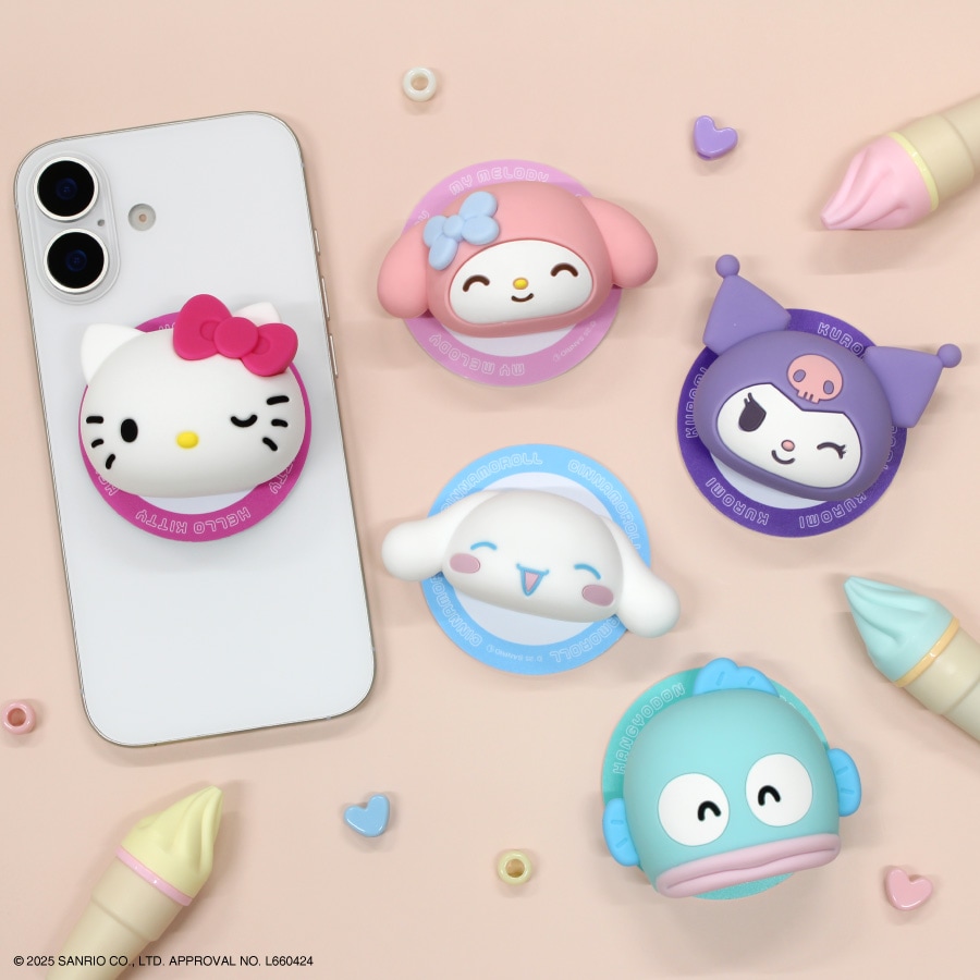 サンリオキャラクターズ MagSafe 対応 マルチグリップ