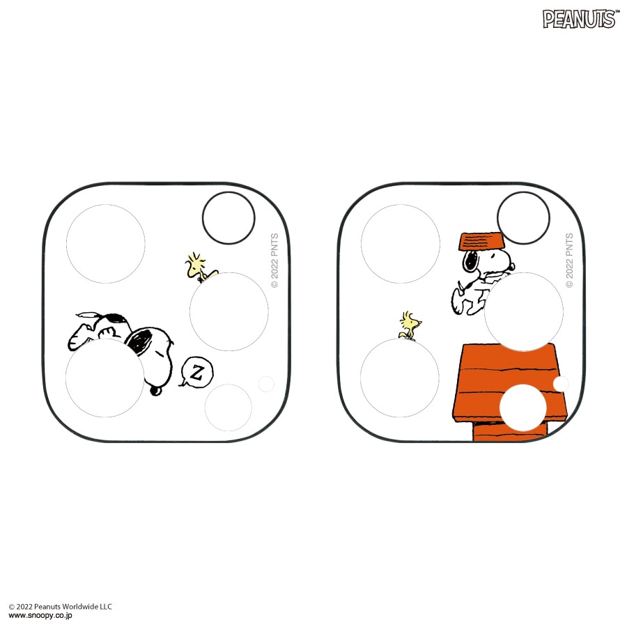 ピーナッツ iPhone14 Pro / 14 Pro Max 対応 カメラカバー