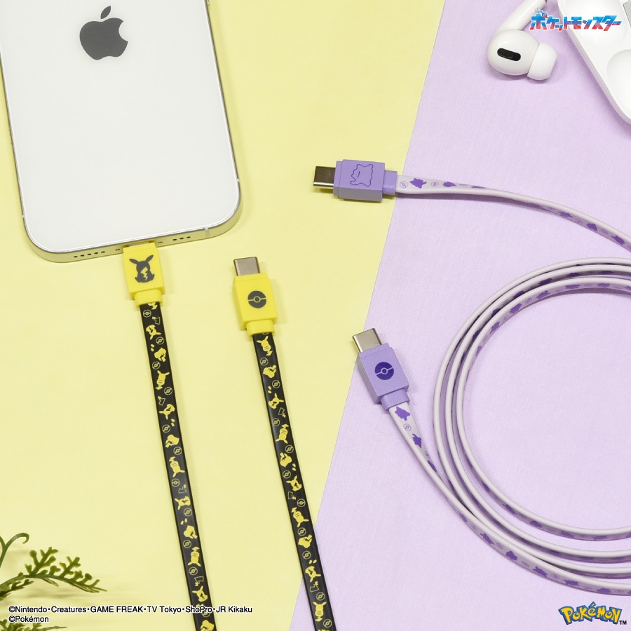 ポケットモンスター PD60W 対応 USB2.0 Type-Cケーブル