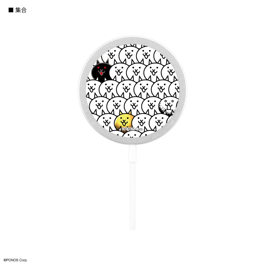 にゃんこ大戦争 MagSafe 対応 ワイヤレスチャージャー