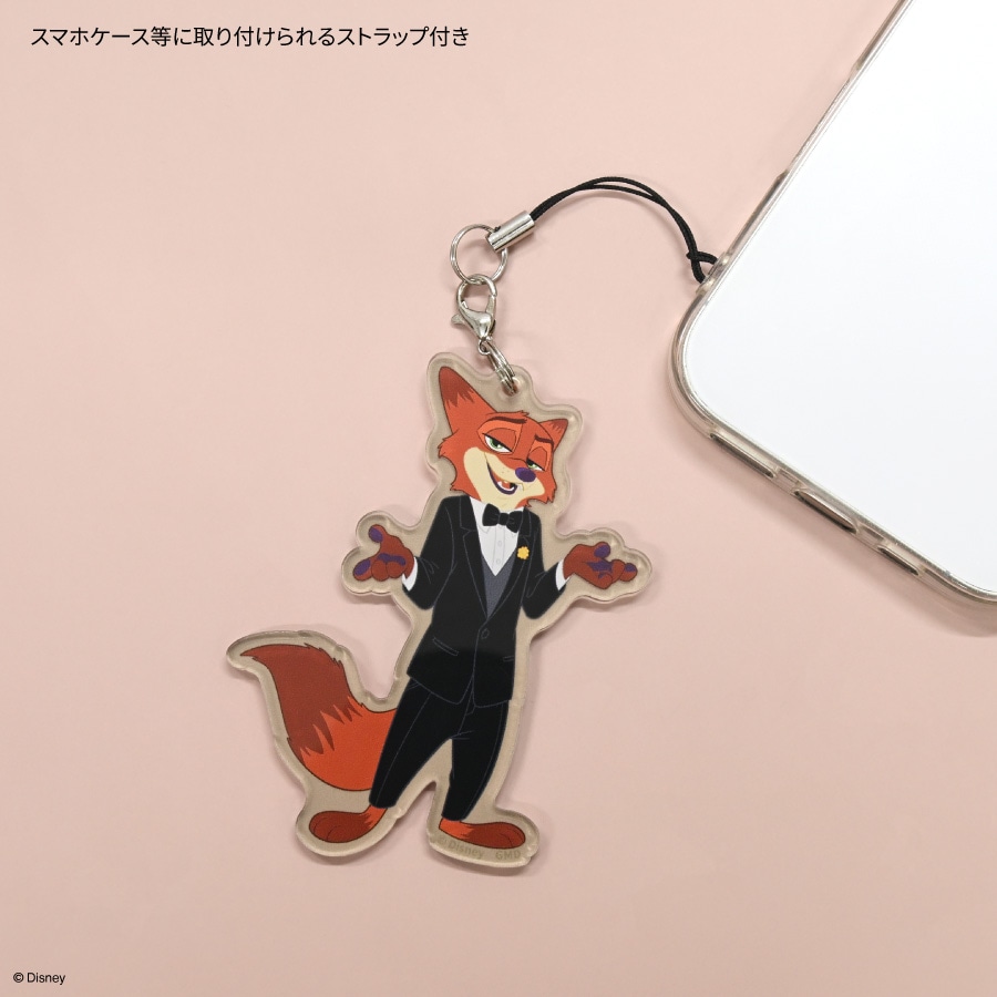 ディズニーキャラクター ／ モバイルアクリルストラップ Lサイズ | た