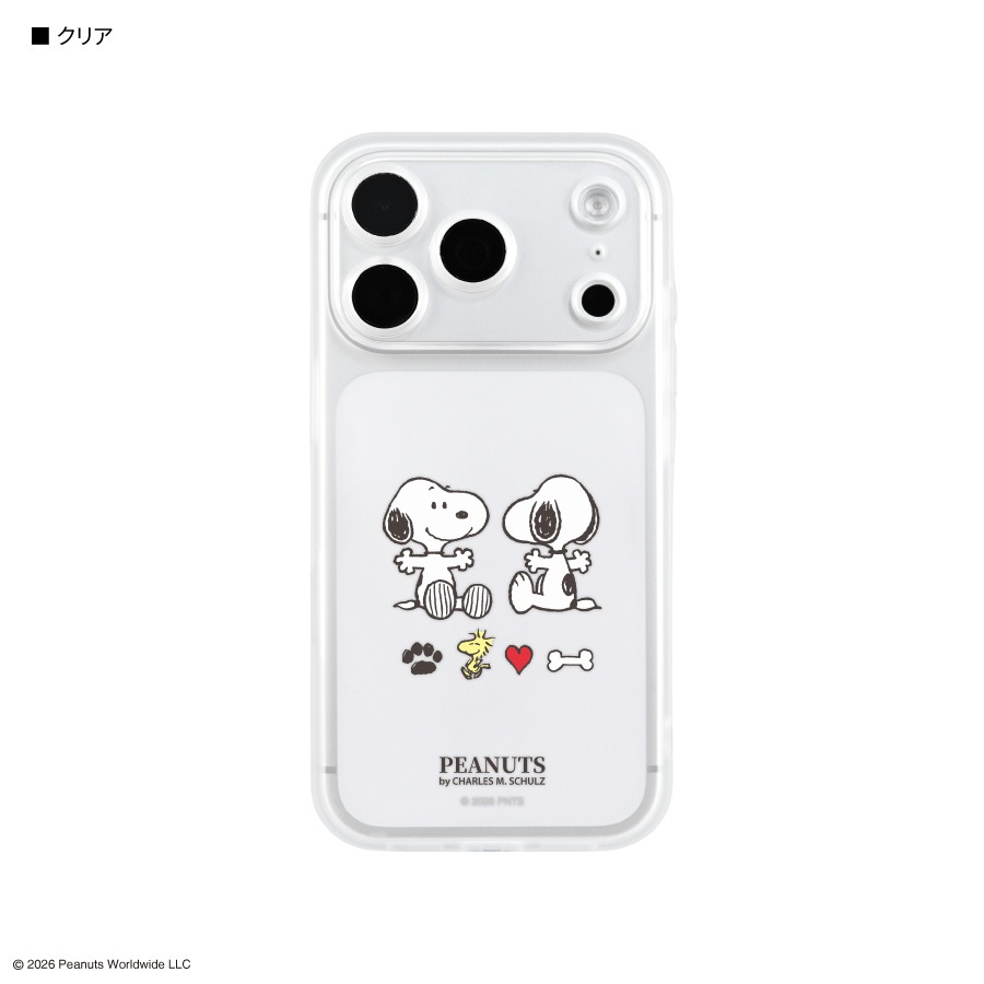 ピーナッツ スヌーピー IIIIfit プランプフレーム iPhone18 Pro / 17 Pro 対応 ケース