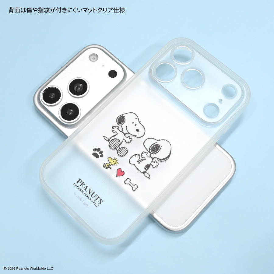 ピーナッツ スヌーピー IIIIfit プランプフレーム iPhone18 Pro / 17 Pro 対応 ケース
