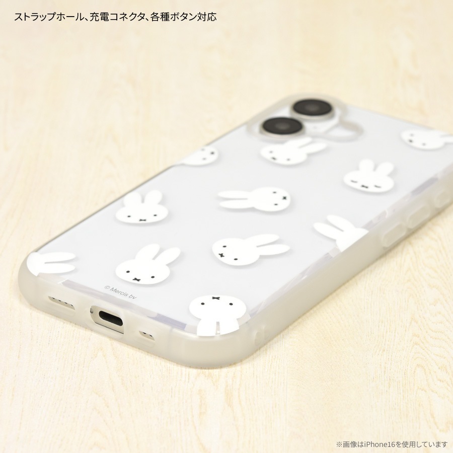 ミッフィー IIIIfit Clear iPhone16 Pro Max 対応 ケース