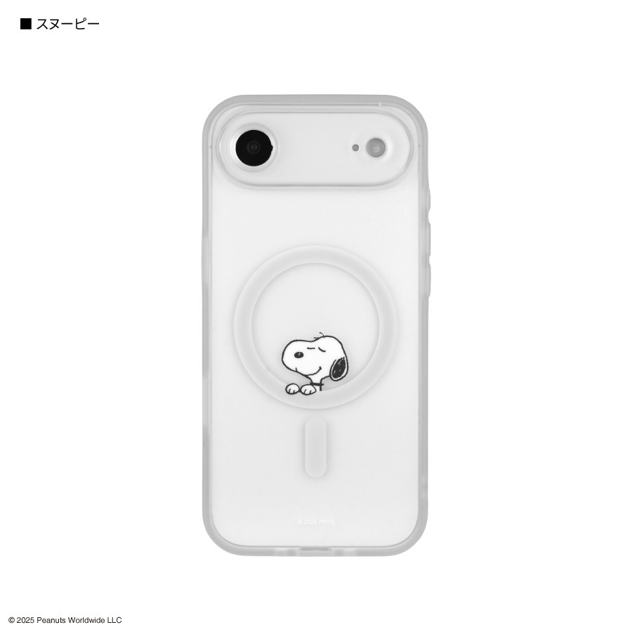 ピーナッツ スヌーピー IIIIfit プランプフレーム iPhone Air MagSafe 対応 ケース