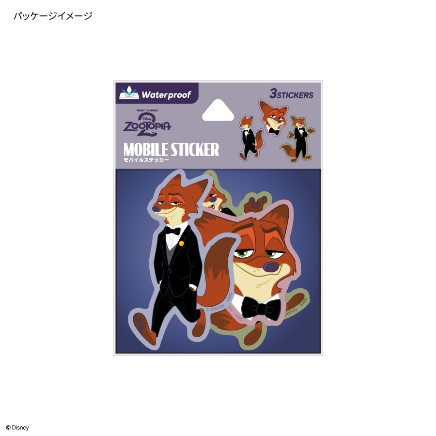 2026年2月中旬発売予定　ディズニーキャラクター ／ モバイルステッカー