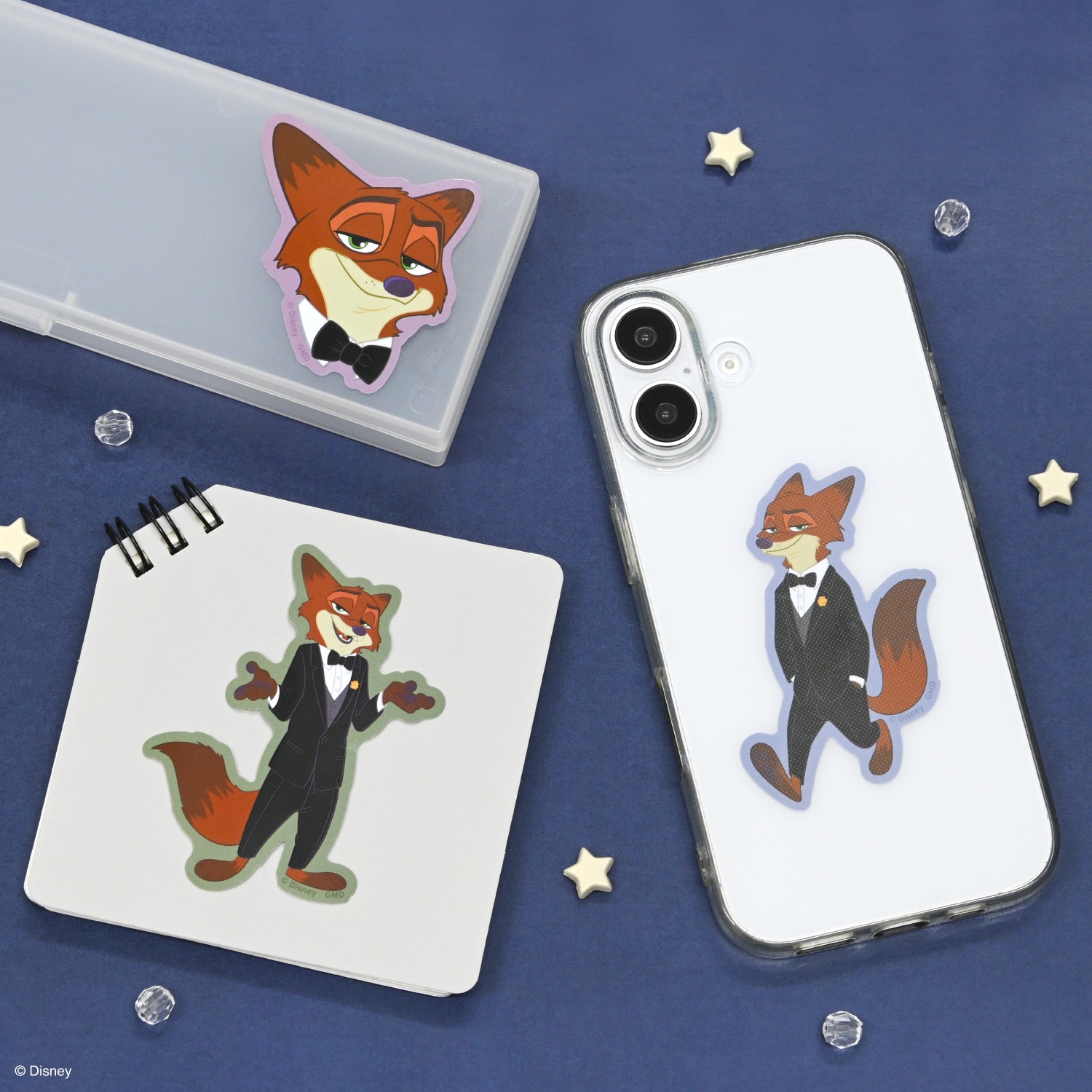 2026年2月中旬発売予定　ディズニーキャラクター ／ モバイルステッカー