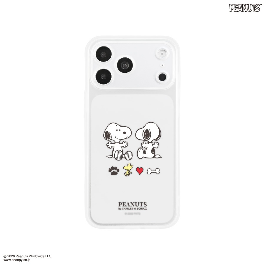 ピーナッツ スヌーピー IIIIfit プランプフレーム iPhone18 Pro Max / 17 Pro Max 対応 ケース
